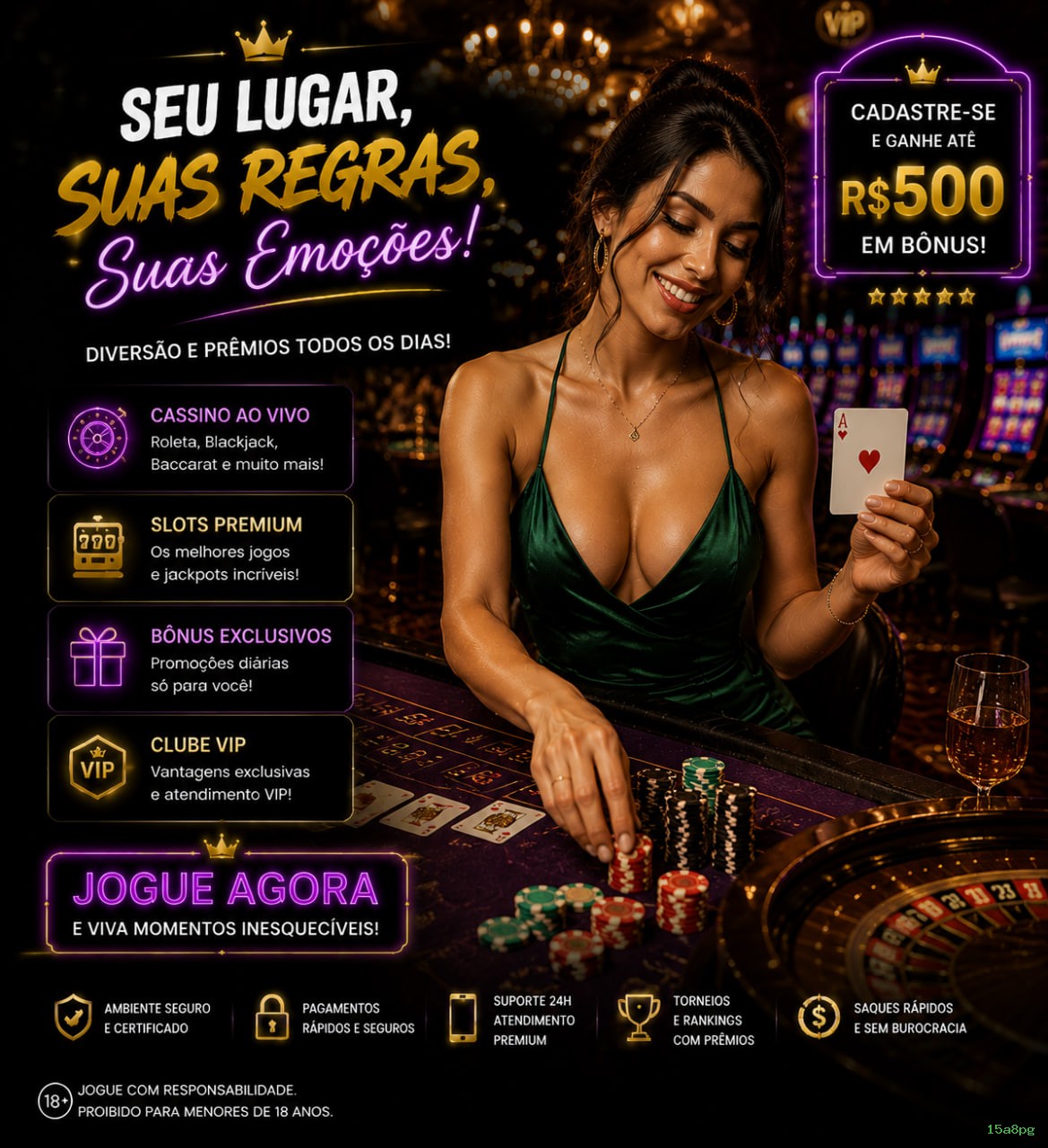 Vídeo Slots 15a8pg